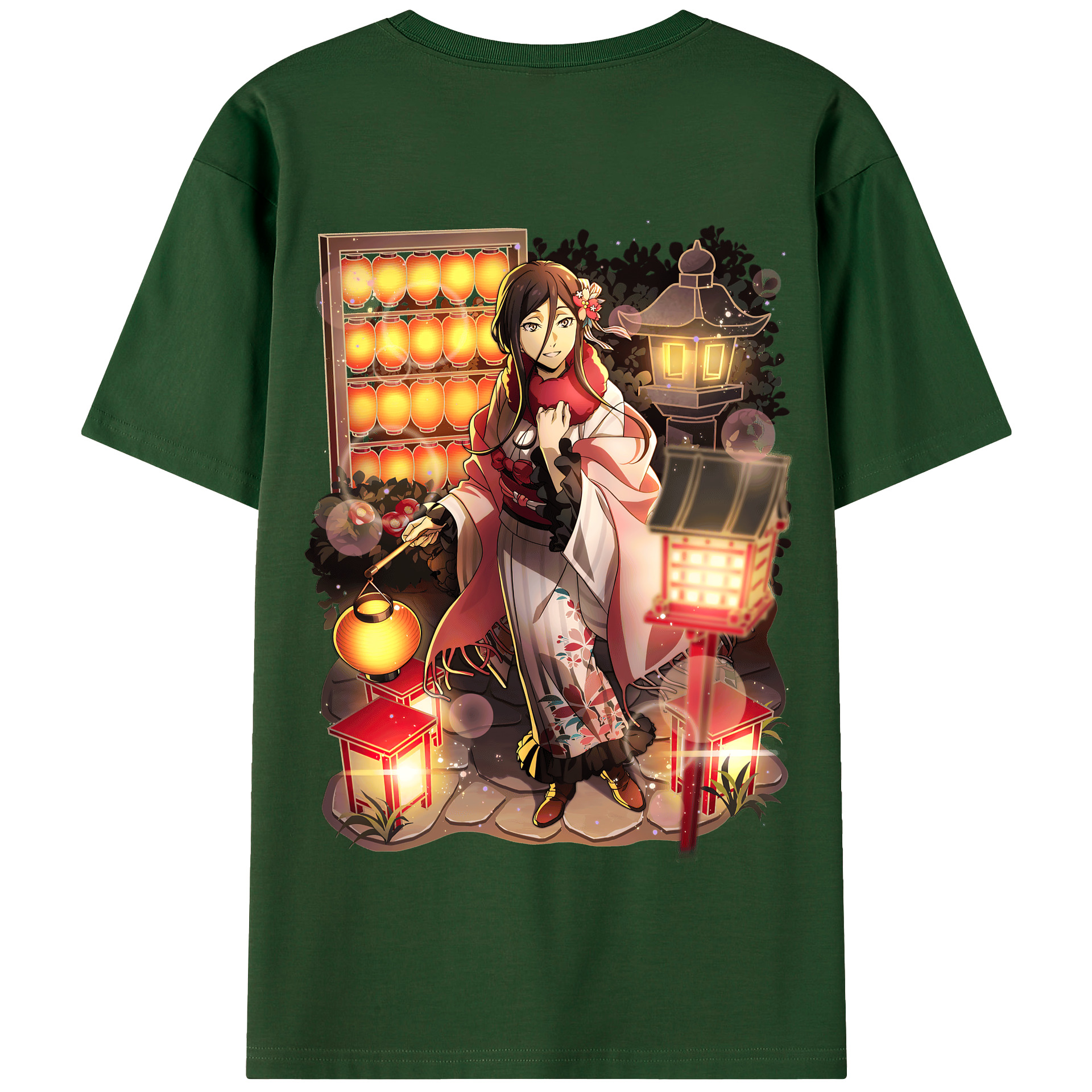 （画像用） 文豪ストレイドッグス Bungo Stray Dogs 綿100％半袖Tシャツ（背面プリント）